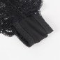 3-delige lingerie set van zwart kant en satijn S/M – foto 10