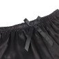 Satynowa piżama z koronką, czarna, L/XL – SUBBLIME – zdjęcie 6