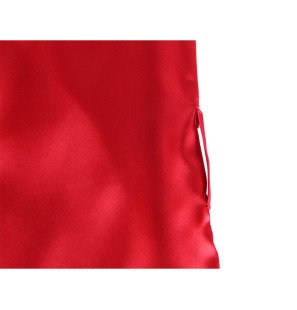Nuisette en dentelle à dos transparent avec ornement rouge et noir – photo 8