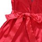 Chemise de nuit en dentelle avec dos transparent et haut assorti, rouge et noir, L/XL – photo 7