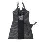 Black leather lingerie dress L/XL – image 5 Black leather lingerie dress L/XL – image 5