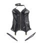 Schwarzes Netzkleid in Lederoptik für Erwachsene S/M von SUBBLIME – Bild 6 Schwarzes Netzkleid in Lederoptik für Erwachsene S/M von SUBBLIME – Bild 6