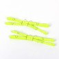 Fluorescent Green Lingerie Set with Chain and Leg Accents S/M – image 9