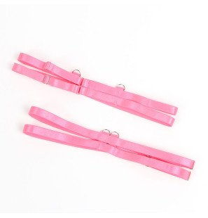 SUBBLIME kanten bh en jarretelgordel set roze en paars L/XL – foto 11