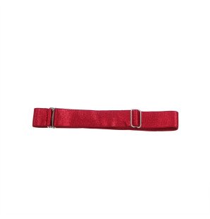Bordeauxfarbenes Leder-Dessouskleid mit Riemchen S/M – Bild 10