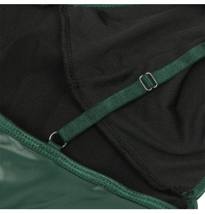 Groene lederen bandjesjurk S/M voor intieme wellness – foto 8