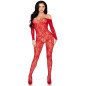 Leg Avenue 89366 rote Spitzen-Bodystocking für Erwachsene – Bild 5 Leg Avenue 89366 rote Spitzen-Bodystocking für Erwachsene – Bild 5