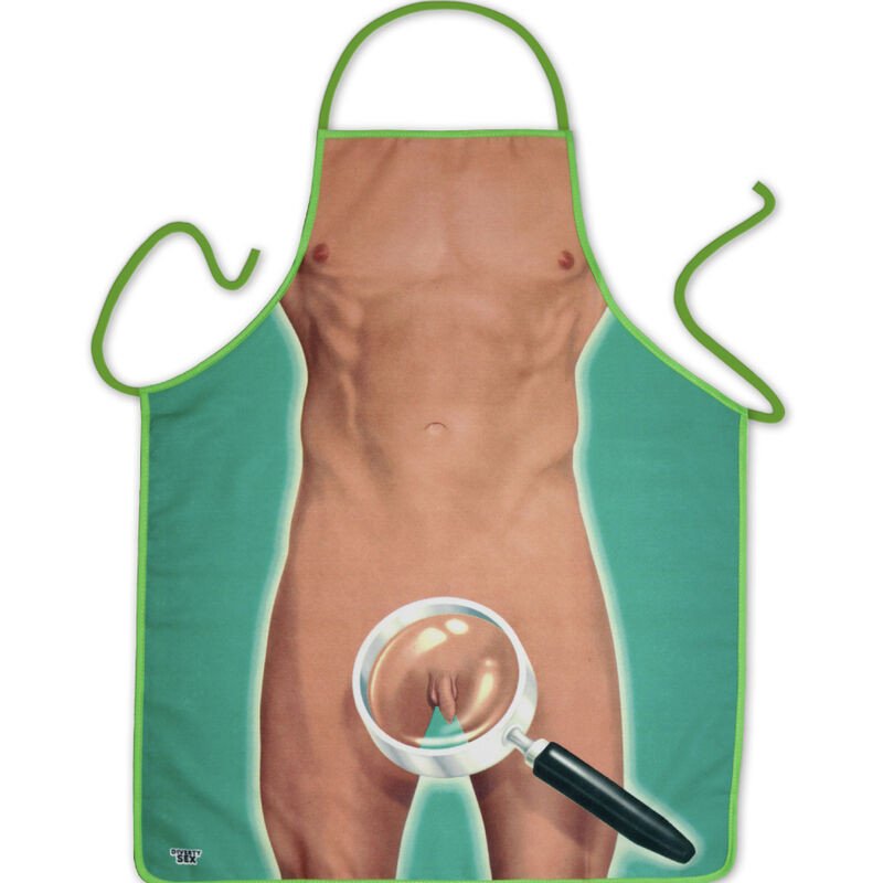 Lupenschürze für Männer Diablo Picante – Bild 1