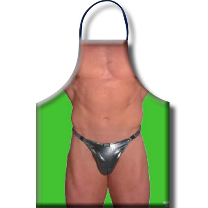 Diablo Picante men's apron for adults – image 1