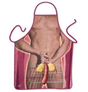 Diablo Picante tablier saucisse pour hommes et adultes – photo 1