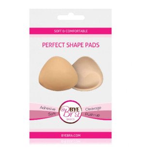 BYE BRA beige push-up pads for lingerie – image 2