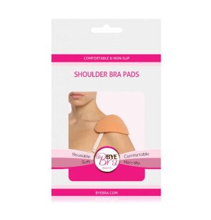 BYE BRA beige supportive shoulder protectors for lingerie – image 2