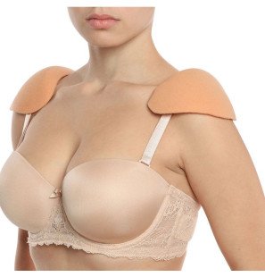 BYE BRA beige supportive shoulder protectors for lingerie – image 5