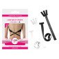 Low-back bra converter in black and white – image 1