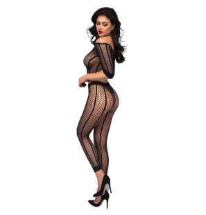 CHILIROSE Black Lingerie Set with Top and Leggings S/M – image 2