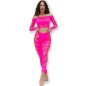 Ensemble de lingerie fuchsia CHILIROSE avec haut et pantalon – photo 1