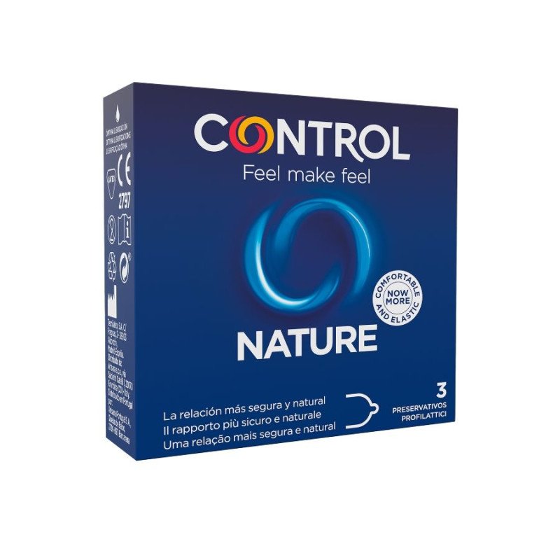 Control Natural Condoms 3-pack – image 1