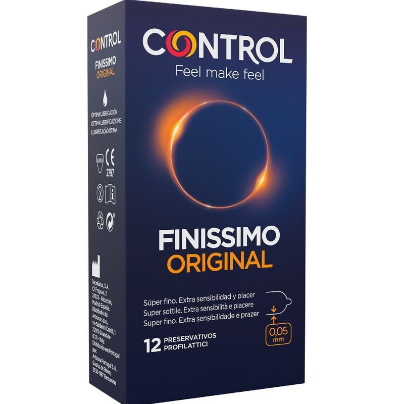 CONTROL Finissimo Extra-Thin Condoms – 12 Pieces – image 1 CONTROL Finissimo Extra-Thin Condoms – 12 Pieces – image 1