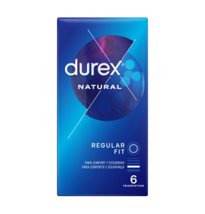 Durex Natural Classic Latex-Kondome 6 Stück – Bild 2