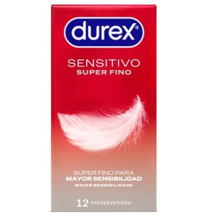 Durex Extra Thin Sensitive Condoms 52 mm, 12 pack – image 1