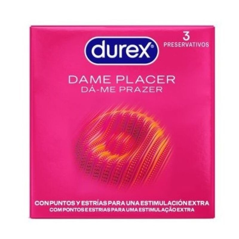 Durex Dotted Condoms, 3 Pack – image 1 Durex Dotted Condoms, 3 Pack – image 1