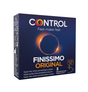 Control Finissimo condoms 54 mm – 3 pack – image 1