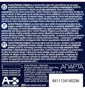 Control Finissimo condoms 54 mm – 3 pack – image 2