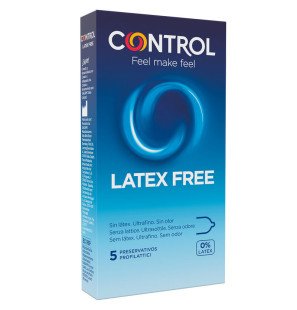 Control prezerwatywy bez lateksu, 5 sztuk – zdjęcie 1