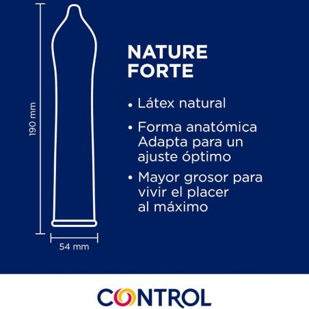 Control Nature Forte extra sterke condooms 144 stuks