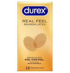 Durex Echt Gevoel – prezerwatywy bez lateksu, 12 sztuk – zdjęcie 1