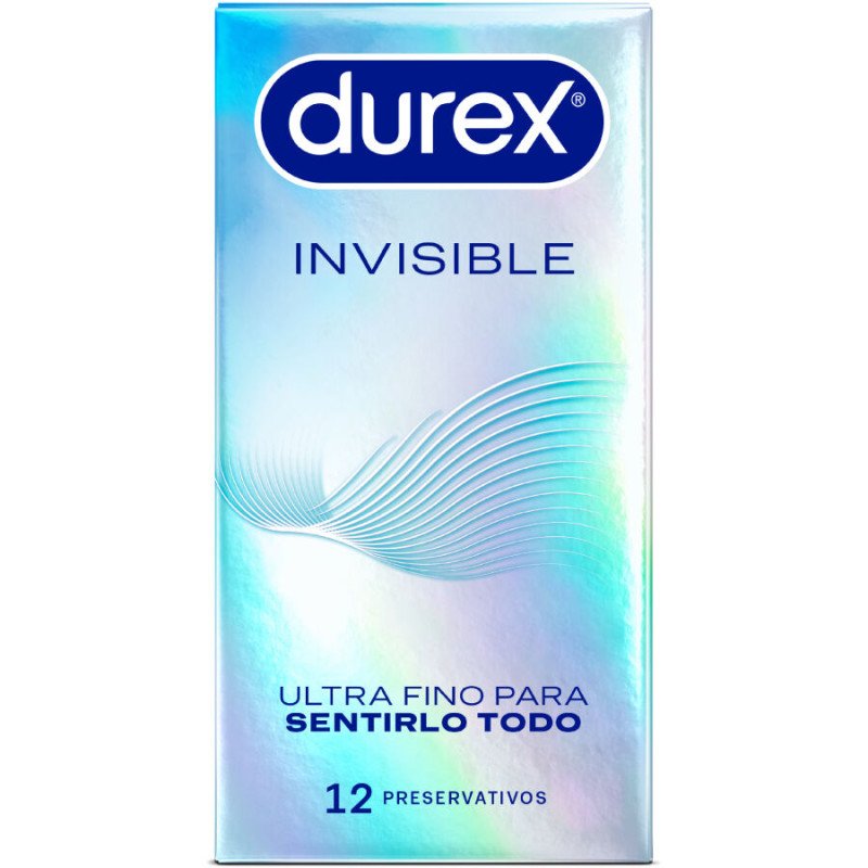 Durex Ultra Thin Invisible Condoms 12 Pack – image 1