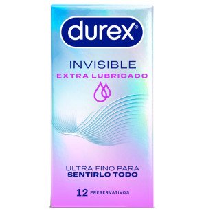 Durex niewidoczne prezerwatywy z dodatkowym lubrykantem – 12 sztuk – zdjęcie 1