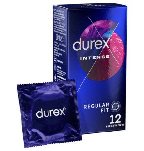 Prezerwatywy Durex Intense z wypustkami – 12 sztuk – zdjęcie 1
