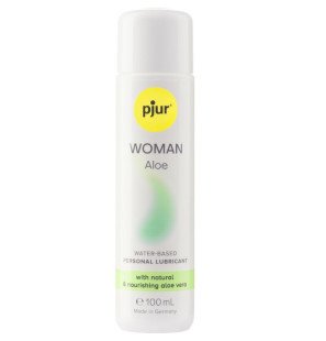 pjur WOMAN Aloe lubrykant na bazie wody z aloesem 100 ml – zdjęcie 1