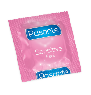 PASANTE Sensitive Ultra-Thin Condoms – 12 Pack – image 2