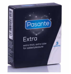 PASANTE extra dicke Kondome – 3 Stück