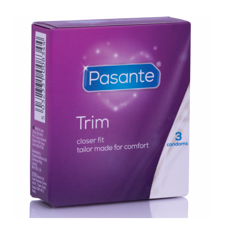 Pasante Trim MS Thin Condoms – 3 Pack – image 1 Pasante Trim MS Thin Condoms – 3 Pack – image 1