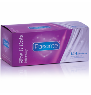 Préservatifs PASANTE à picots et nervures, 190 mm, 144 unités – photo 1