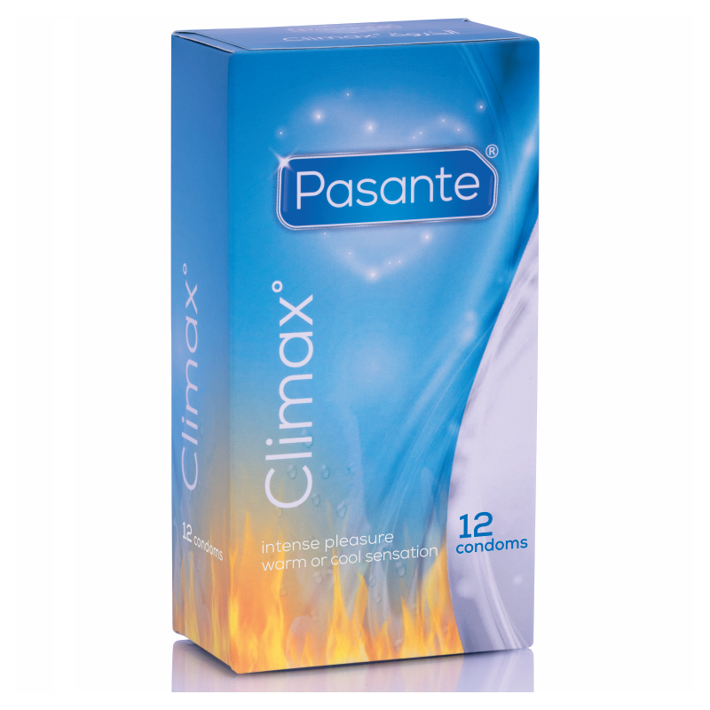 PASANTE warming and cooling effect condoms, 12 pack – image 1