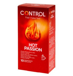 Control Hot Passion, préservatifs à effet chauffant, 10 pièces – photo 1
