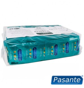Prezerwatywy PASANTE o smaku mango – opakowanie 144 sztuki – zdjęcie 2