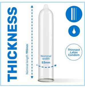 Préservatifs fins et soyeux PASANTE MS Fino – 144 pièces – photo 2