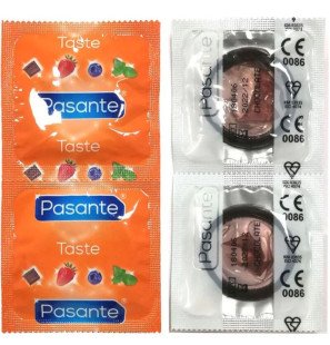 PASANTE Chocolate Condoms 144 Pack – image 1