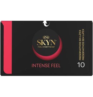 Prezerwatywy bezlateksowe SKYN Intense Feel z falistą teksturą, 10 sztuk – zdjęcie 3