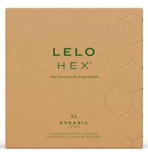 Préservatifs LELO HEX pour le bien-être intime – boîte de 36 unités – photo 1