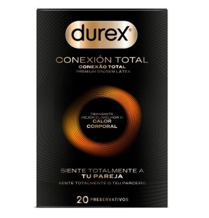 Durex Total Connection Ultra Fine Plus latex-free condoms 20 pack – image 1