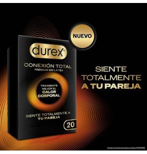 Durex Total Connection Ultra Fine Plus bezlateksowe prezerwatywy 20 sztuk – zdjęcie 2