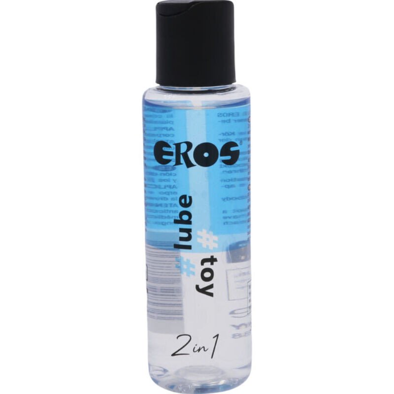 EROS glijmiddel op waterbasis voor seksspeeltjes 100 ml – foto 1