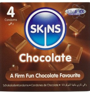 SKINS Schokoladenkondome Premium, 4 Stück – Bild 1