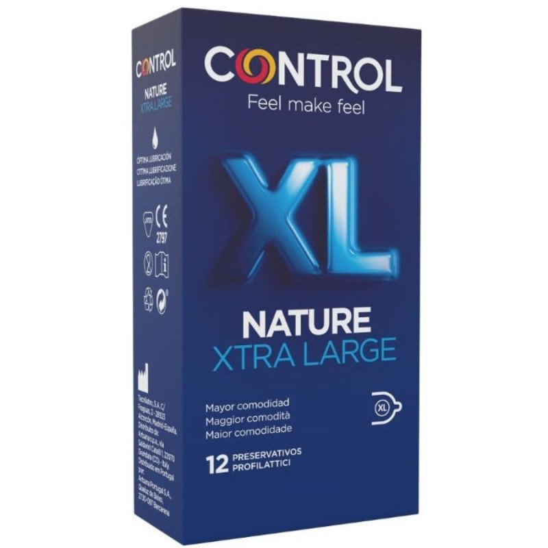 Control Adapta Nature XL condooms – 12 stuks – foto 1